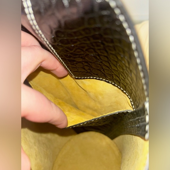 Tory Burch Embossed Bucket Bag - Picture 8 of 16